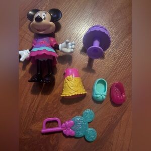 Disney Minnie Mouse Fashion Doll Set - Purple, Yellow, Teal